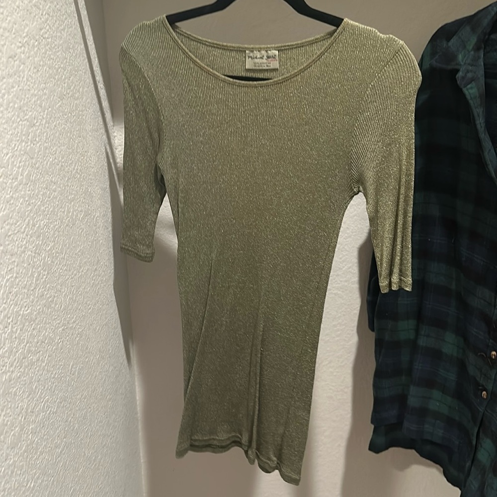 MICHAEL STARS 3/4 sleeve top